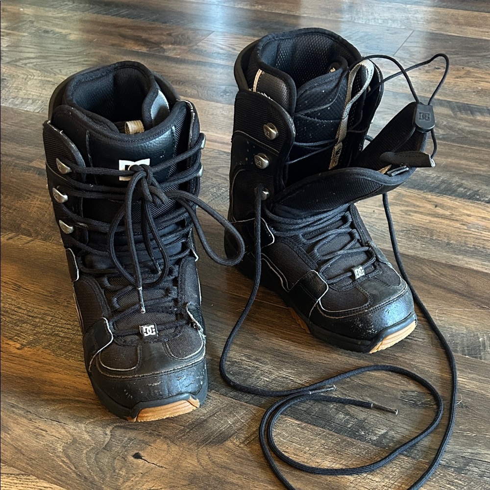 DC Phase Black Snowboard Boots